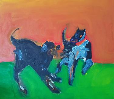 Print of Expressionism Animal Paintings by Larry Caveney