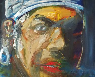 Original Expressionism Women Paintings by Larry Caveney