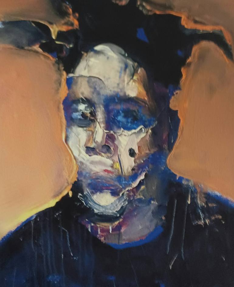 Jean-Michel Basquiat Painting by Larry Caveney | Saatchi Art