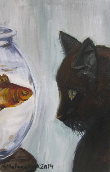 Cat and Fish 2014 thumb