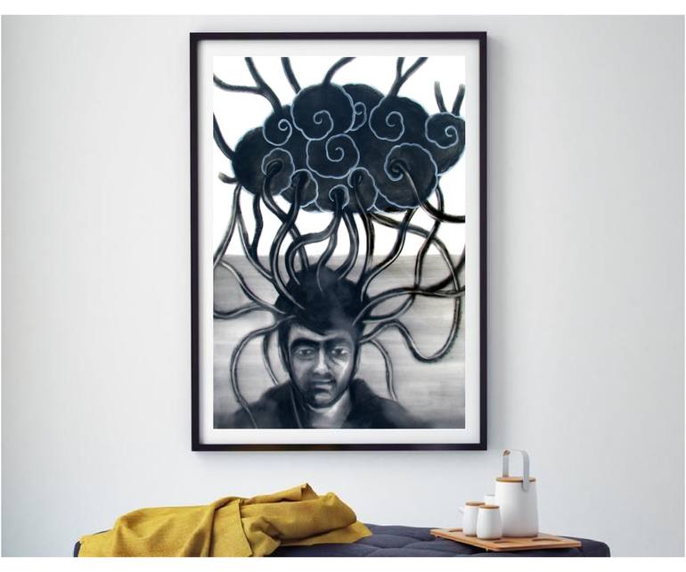 Original Conceptual Fantasy Drawing by Pawan Sharma