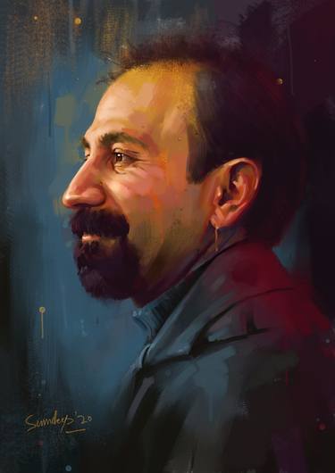 Original Portrait Painting by Sundeep Kumar