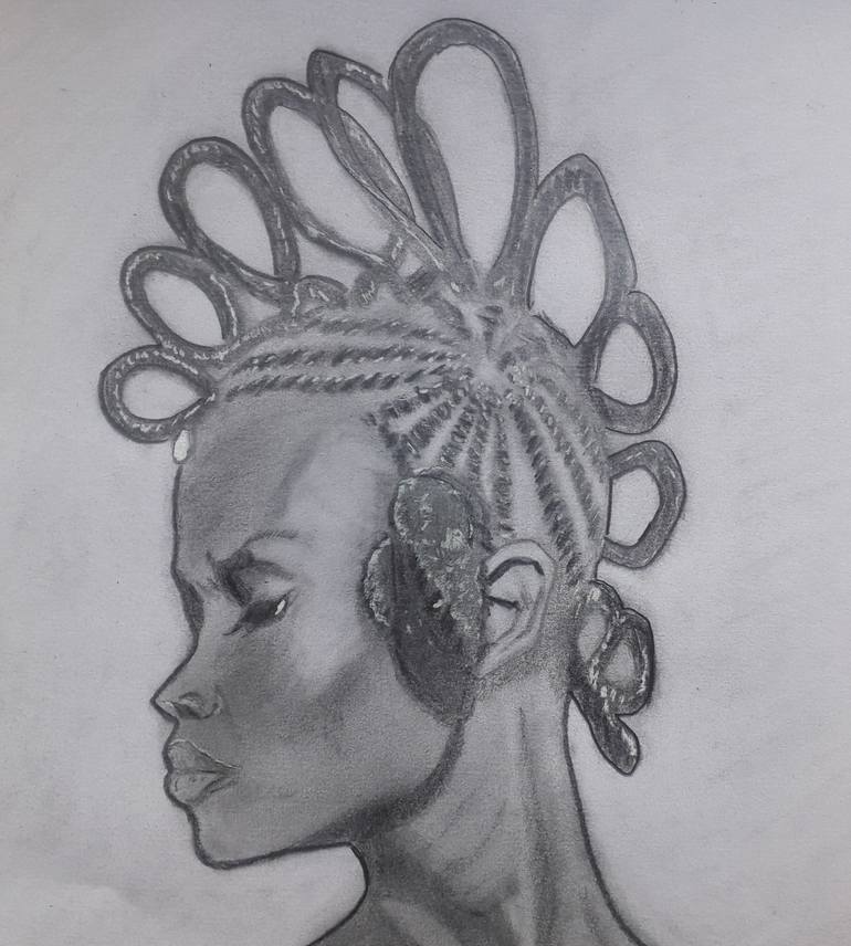 Original Realism Pop Culture/Celebrity Drawing by Joel Dazz