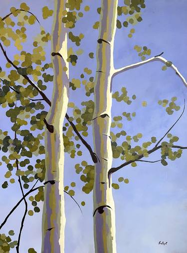 Print of Fine Art Tree Paintings by Hadley Rampton