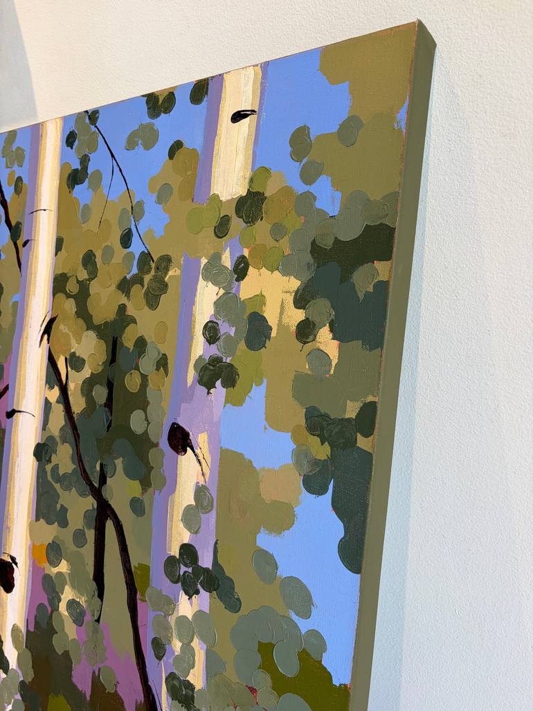 Original Abstract Landscape Painting by Hadley Rampton