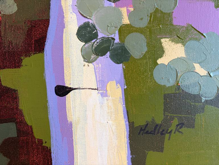 Original Abstract Landscape Painting by Hadley Rampton