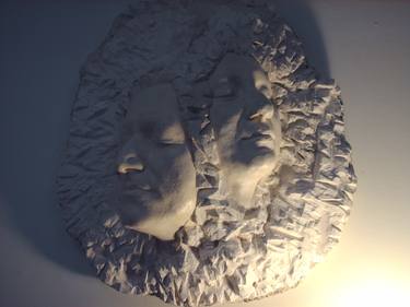 Print of Love Sculpture by Jalal Abed