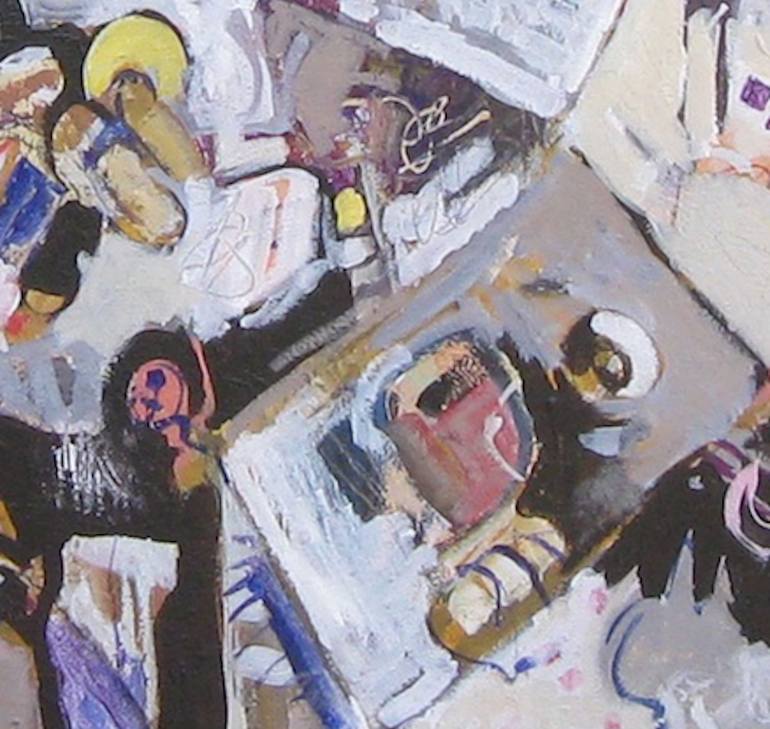Original Abstract Painting by Terry Crump