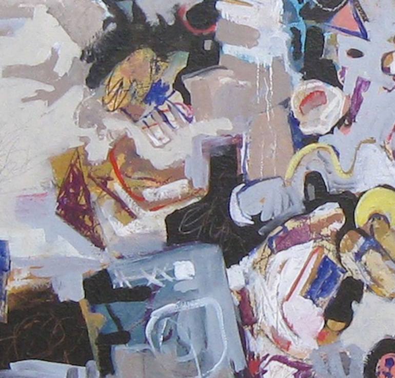 Original Abstract Painting by Terry Crump