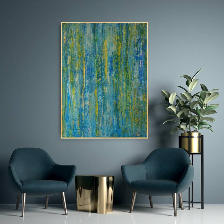 Original Abstract Painting by Veerle Symoens