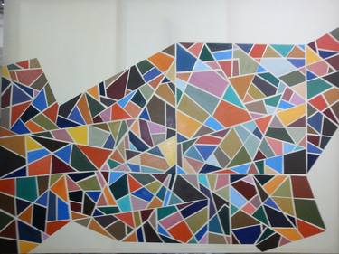 Print of Geometric Paintings by NIKOS LAMPRINOS