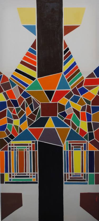 Print of Geometric Paintings by NIKOS LAMPRINOS