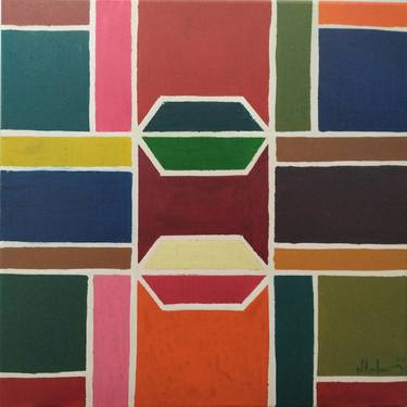 Original Geometric Paintings by NIKOS LAMPRINOS