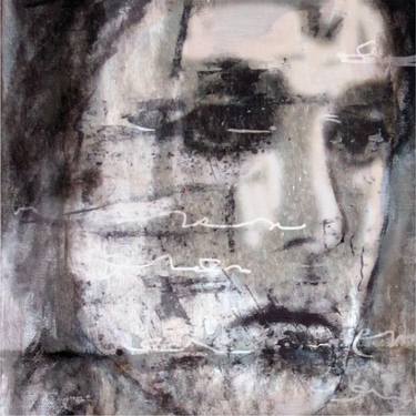 Original Expressionism People Mixed Media by Denise Faucher