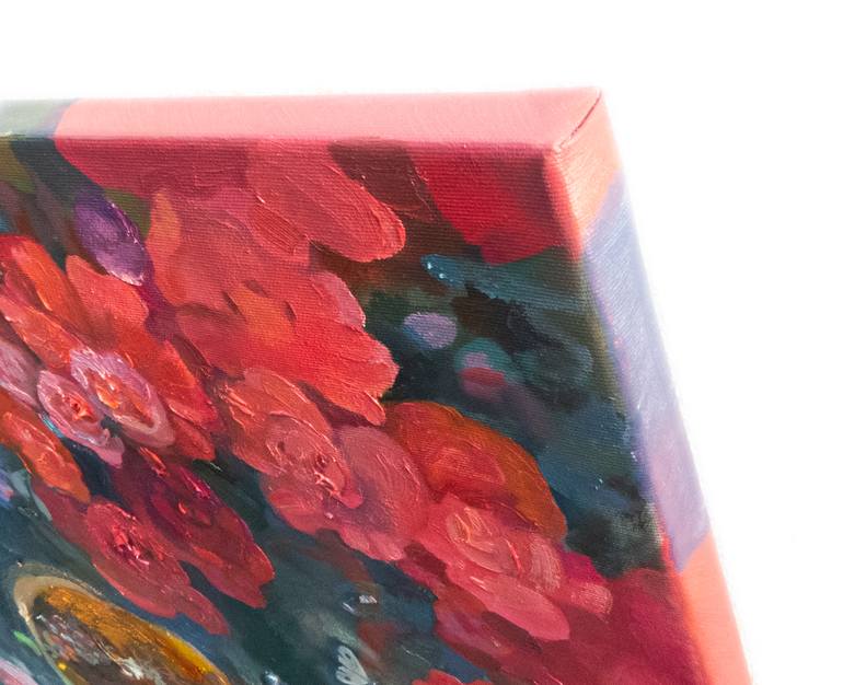 Original Abstract Expressionism Women Painting by Anastasiia Grygorieva