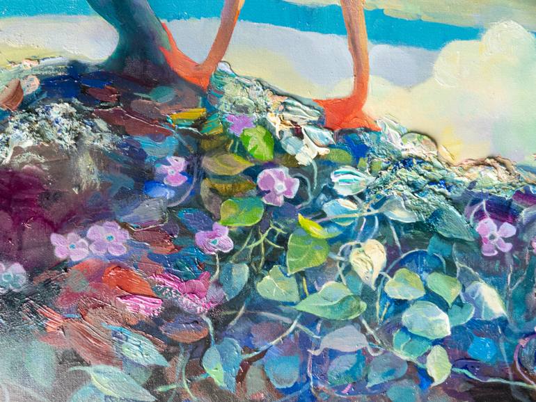 Original Impressionism Fantasy Painting by Anastasiia Grygorieva