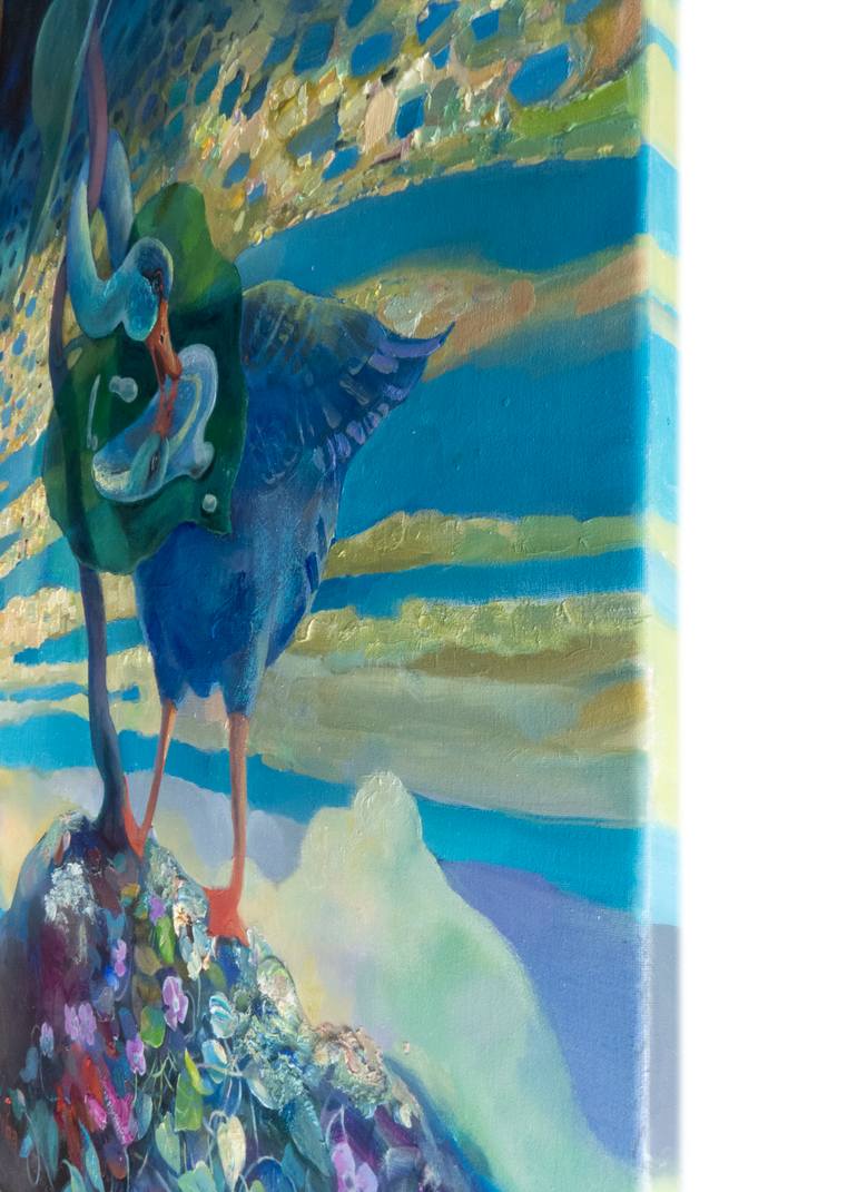 Original Impressionism Fantasy Painting by Anastasiia Grygorieva