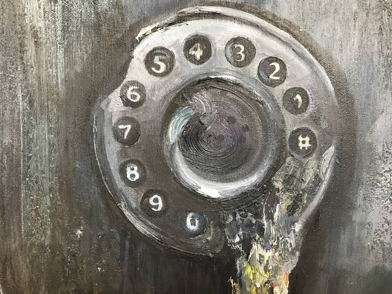 Original Conceptual Business Painting by Anastasiia Grygorieva