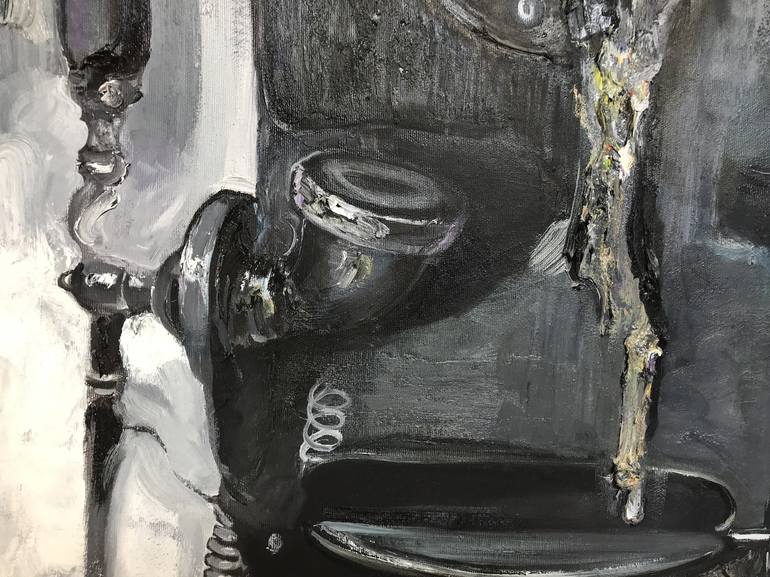 Original Conceptual Business Painting by Anastasiia Grygorieva