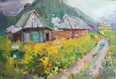 Original Impressionism Landscape Paintings by Anastasiia Grygorieva