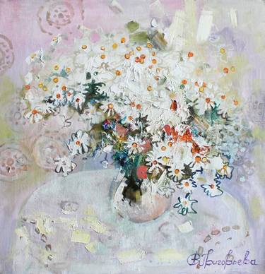 Original Floral Paintings by Anastasiia Grygorieva