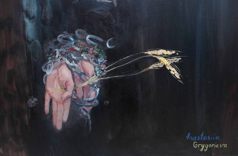 Original Conceptual Fantasy Painting by Anastasiia Grygorieva
