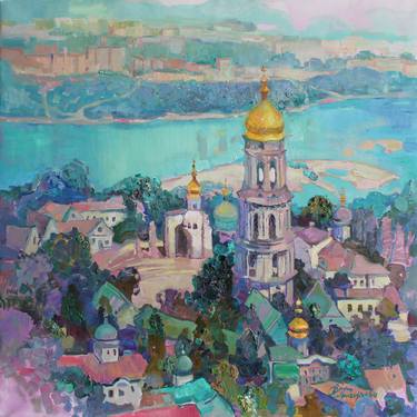 Original Impressionism Landscape Paintings by Anastasiia Grygorieva