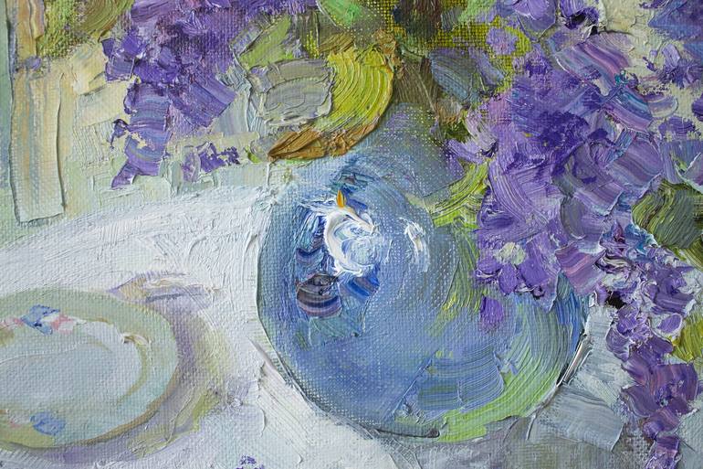 Original Impressionism Still Life Painting by Anastasiia Grygorieva