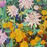 Painting was painted from real flowerbed in garden.
The picture is ready to hang (edges of a picture is painted)
Signed on the front and back.
Certificate of authenticity is included.
65х70cm, oil on canvas, 2011