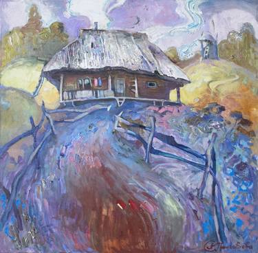 Original Expressionism Landscape Paintings by Anastasiia Grygorieva
