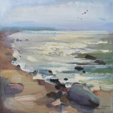 Original Seascape Paintings by Anastasiia Grygorieva