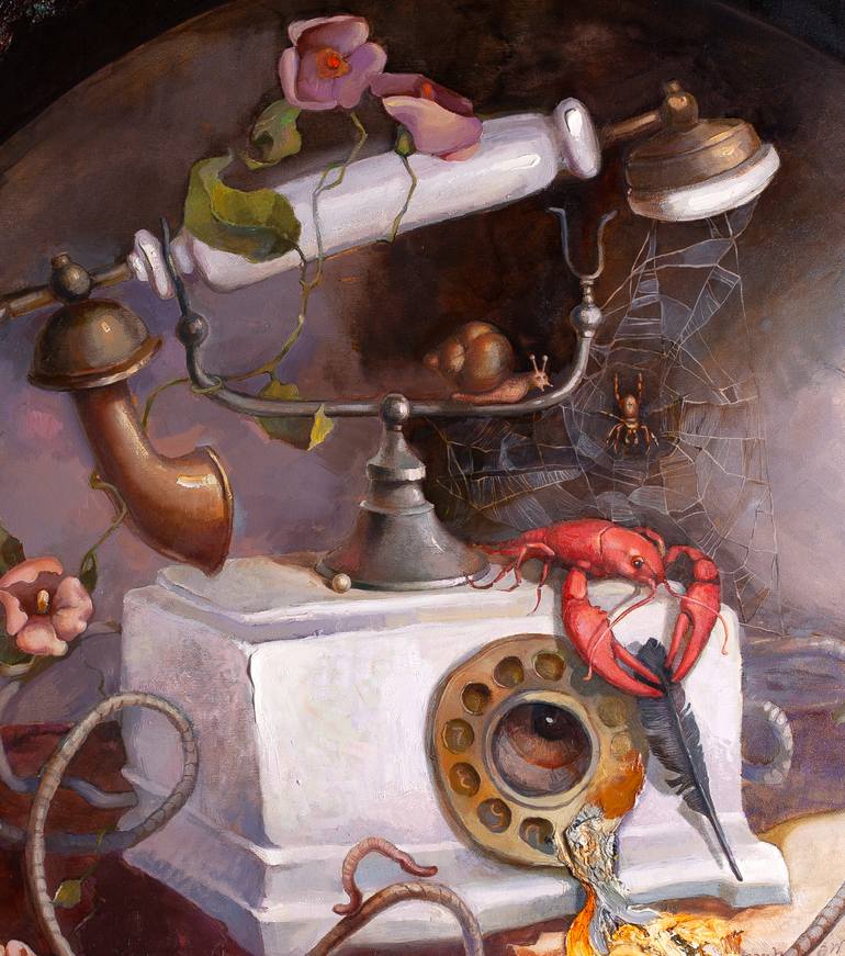 Original Conceptual Fantasy Painting by Anastasiia Grygorieva