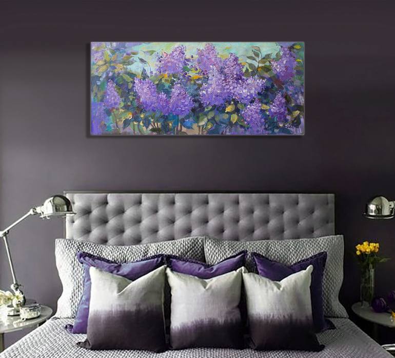 Original Floral Painting by Anastasiia Grygorieva