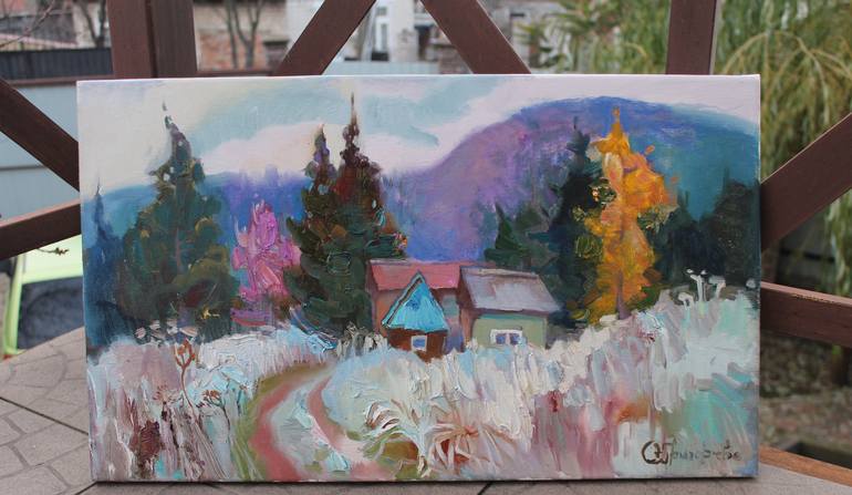 Original Landscape Painting by Anastasiia Grygorieva