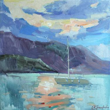 Original Seascape Paintings by Anastasiia Grygorieva