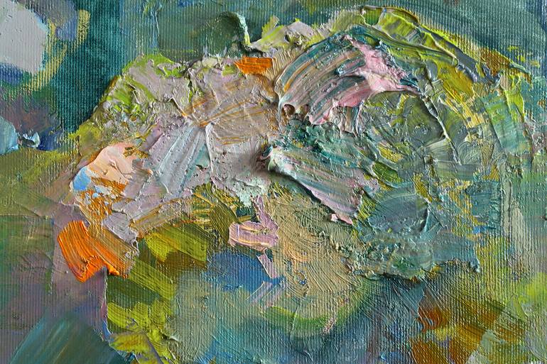 Original Expressionism Architecture Painting by Anastasiia Grygorieva