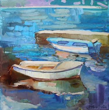 Original Seascape Paintings by Anastasiia Grygorieva