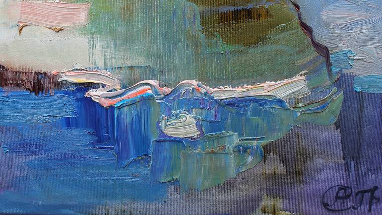 Original Seascape Painting by Anastasiia Grygorieva
