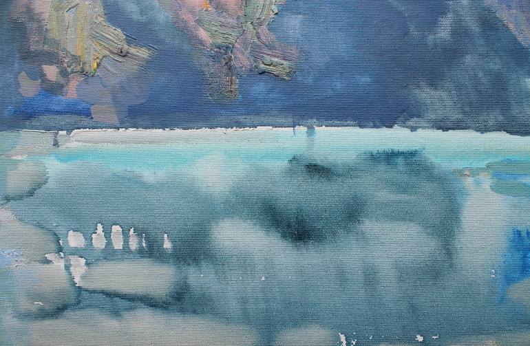 Original Seascape Painting by Anastasiia Grygorieva