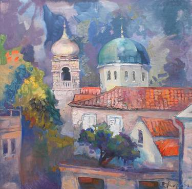 Print of Architecture Paintings by Anastasiia Grygorieva