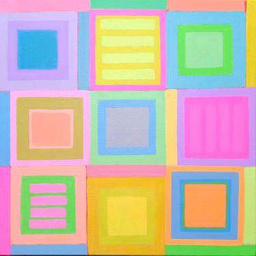 Original Color Field Painting Abstract Painting by Felix Akulw