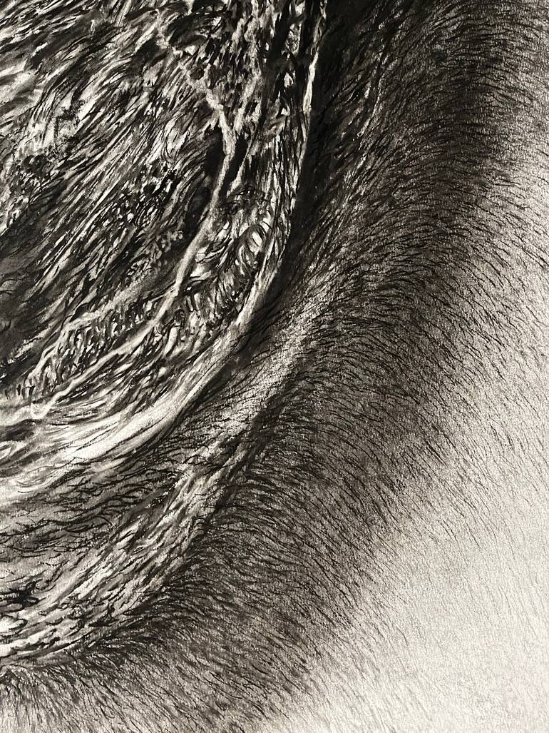 Original Abstract Expressionism Abstract Drawing by Philippe Briade