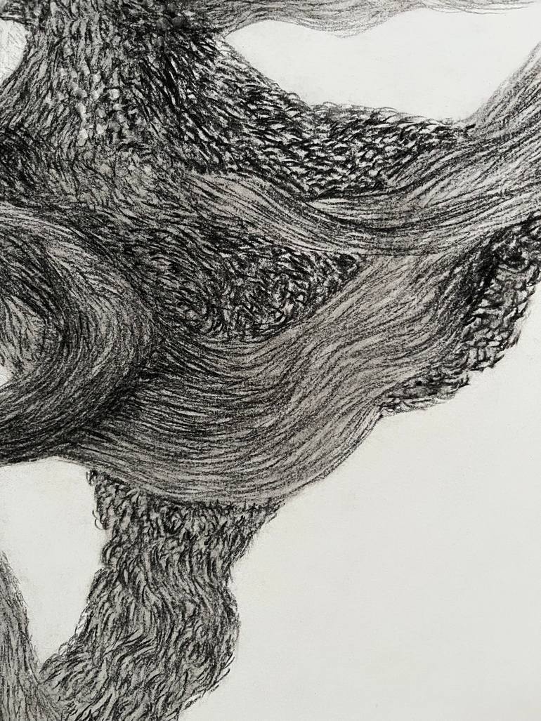 Original Abstract Expressionism Abstract Drawing by Philippe Briade