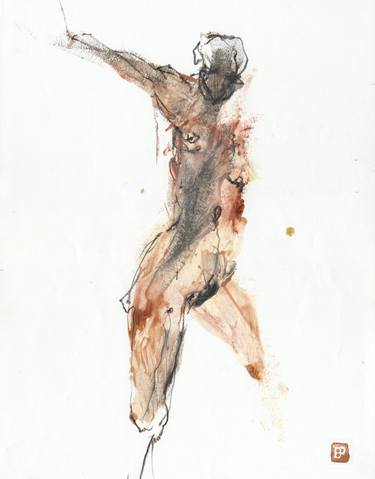 Original Nude Drawings by Philippe Briade