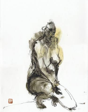 Original Nude Drawings by Philippe Briade