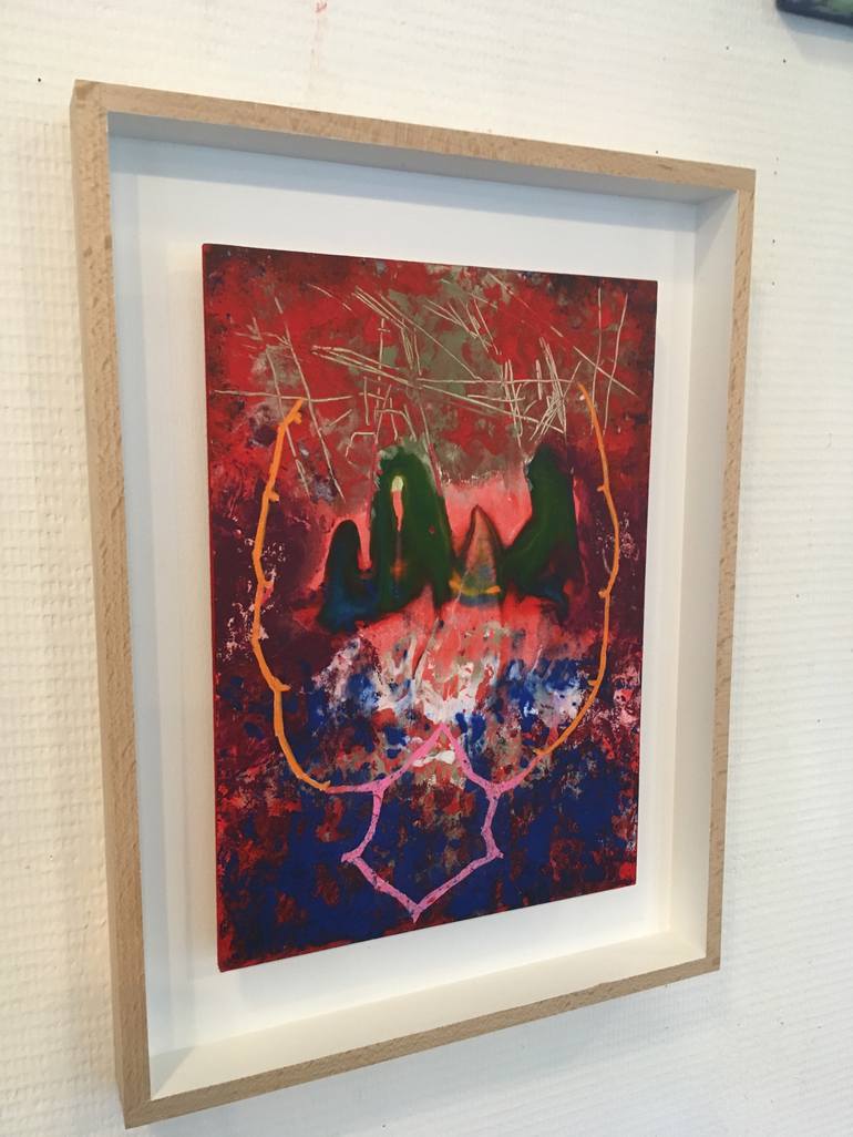 Original Abstract Painting by Philippe Briade