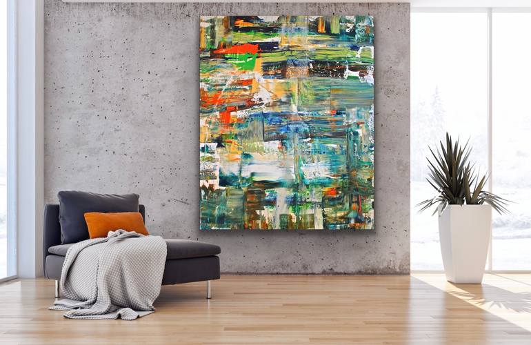 Original Abstract Painting by Monica Maja Richardson