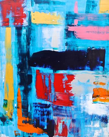 Original Abstract Paintings by Monica Maja Richardson