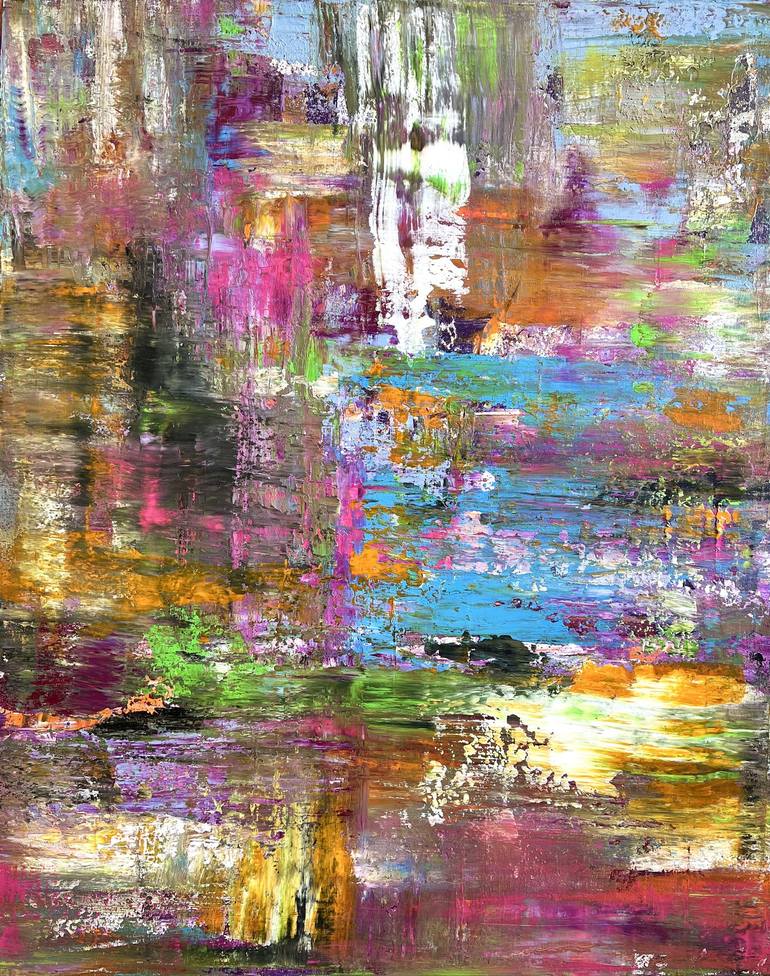 SUMMER MADNESS Painting By Monica Maja Richardson | Saatchi Art