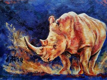 Original Classicism Animal Paintings by Yvette Mey